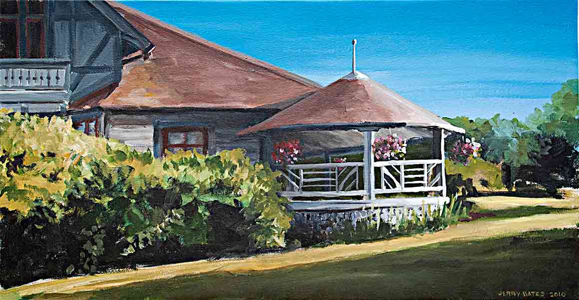 house with gazebo/porch